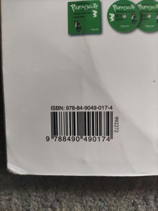 parachute cahier d'exercices