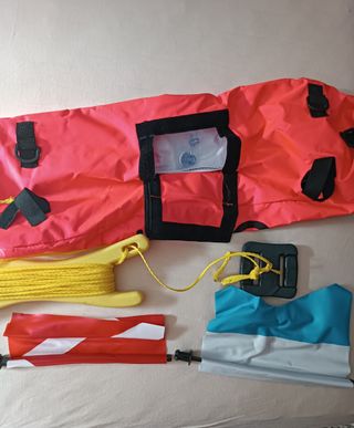 equipo completo de pesca submarina