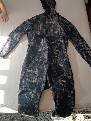 equipo completo de pesca submarina