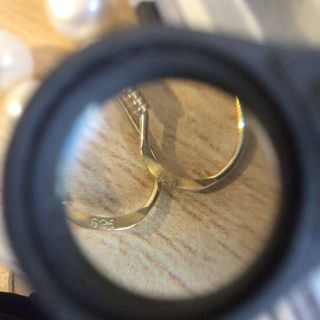 Pendientes plata oro perlas cultivadas