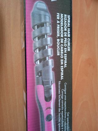 Rizador de pelo en espiral