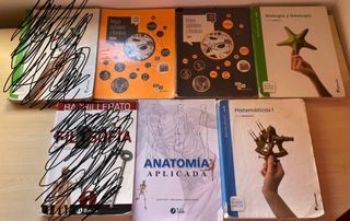 Libros 1 de bachillerato Ciencias de la Salud