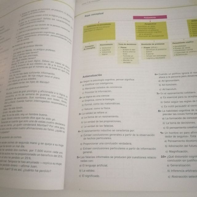 Psicología 2°Bachillerato