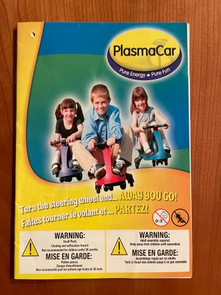 PlasmaCar Coche Correpasillos Azul - Auténtico
