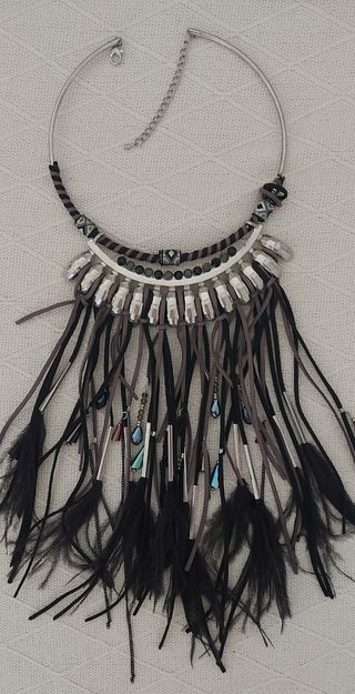 COLLAR PLUMAS