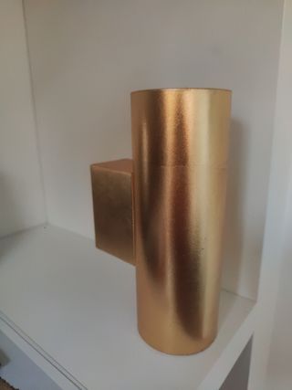 2 apliques de pared dorado nuevo