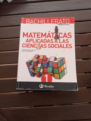 Libro de 1 bachillerato.