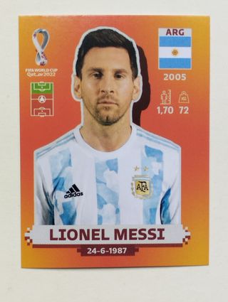 Lote completo cromos Argentina Qatar 2022 Panini