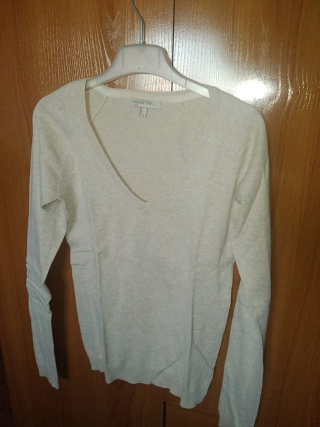 Jersey beige de pico