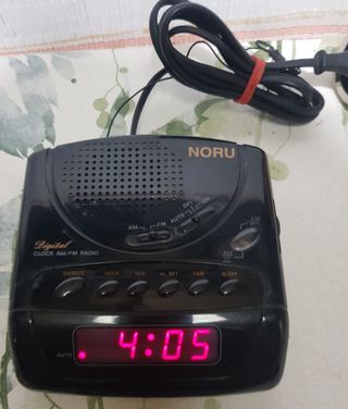 RADIO DESPERTADOR SNOOZE NORU
