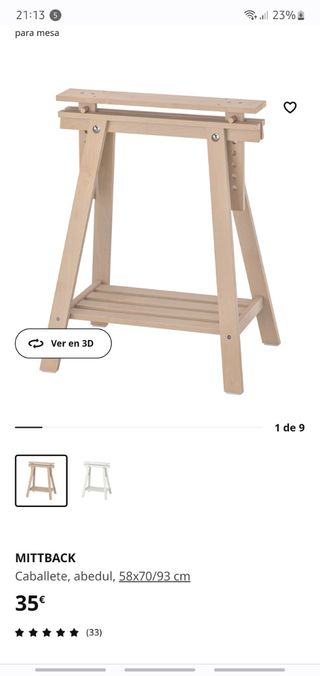 CRISTAL MESA IKEA CRISTAL