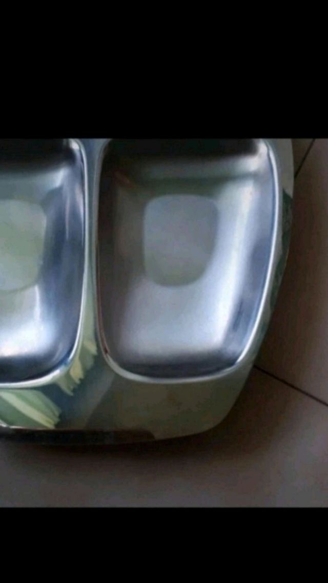 antipastiera Alessi vintage anni 80 acciaio inox