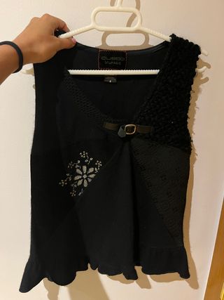 Camiseta invierno Custo tirantes (3%lana)