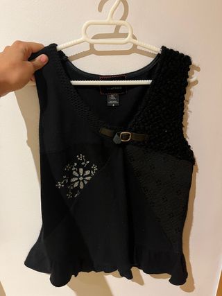 Camiseta invierno Custo tirantes (3%lana)