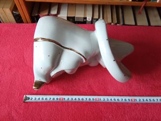 Figuras porcelana NADAL (Valencia) pintado de oro