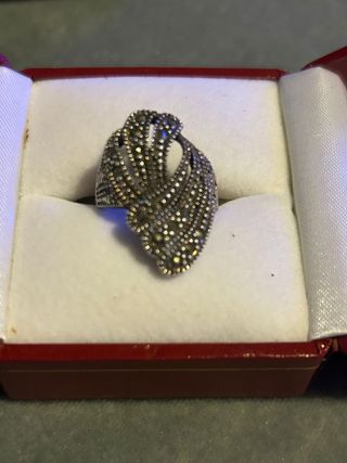 anillo de plata 