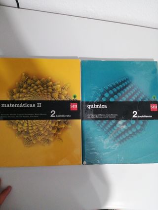 LIBROS 2 BACHILLERATO