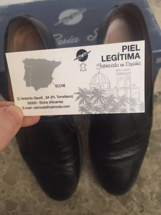 Zapatos piel