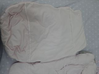 Saco Carrito tuctu rosa y gris