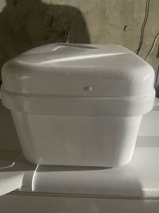 Maleta moto antigua.