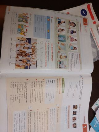 Libro de Francés  1 Eso Fácile A1 SGEL 