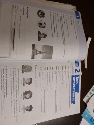 Francés  cuaderno ejercicios 1 Eso SGEL