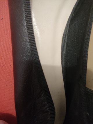 Bailarinas negras de piel talla 38 comodísimas