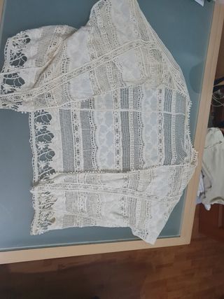 Kimono crochet talla unica