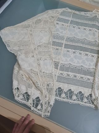 Kimono crochet talla unica