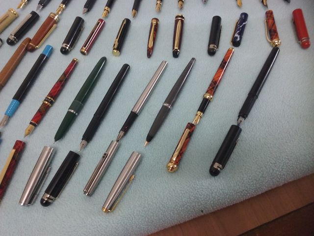 plumas estilograficas diferetes tipos  modelos,