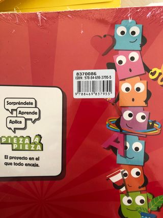 Libros matematicas Anaya primaria Pieza a pieza