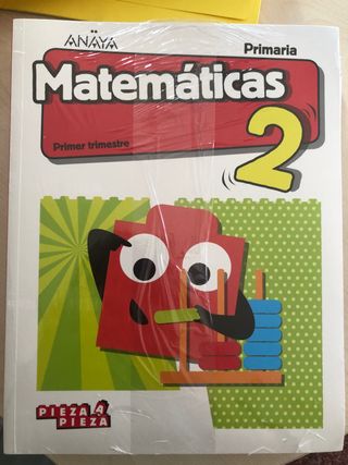 Libros matematicas Anaya primaria Pieza a pieza