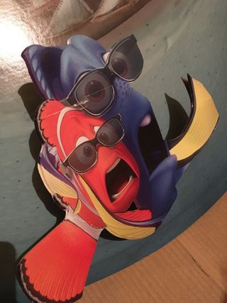 Cartel de cine Buscando a Nemo 3D