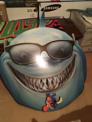 Cartel de cine Buscando a Nemo 3D