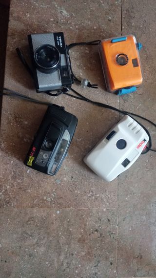 camaras fotos...lote o sueltas