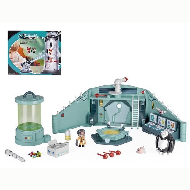 laboratorio de mutant buster.