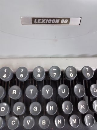 Máquina de escribir