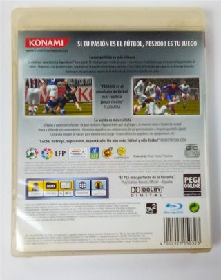 Pro Evolution Soccer 2008 PS3