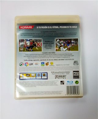 Pro Evolution Soccer 2008 PS3