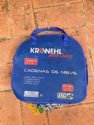 Cadenas nieve Land Rover y otros