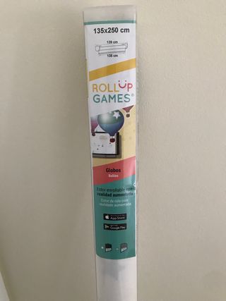 Estor enrollable para niños con realidad aumentada