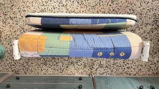 Hamaca tumbona acolchada