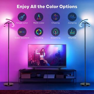 NUEVO! Lámpara de pie RGB Regulable 20W con mando