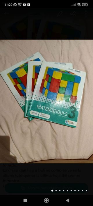 libro matematiques 3 Edebe catalan