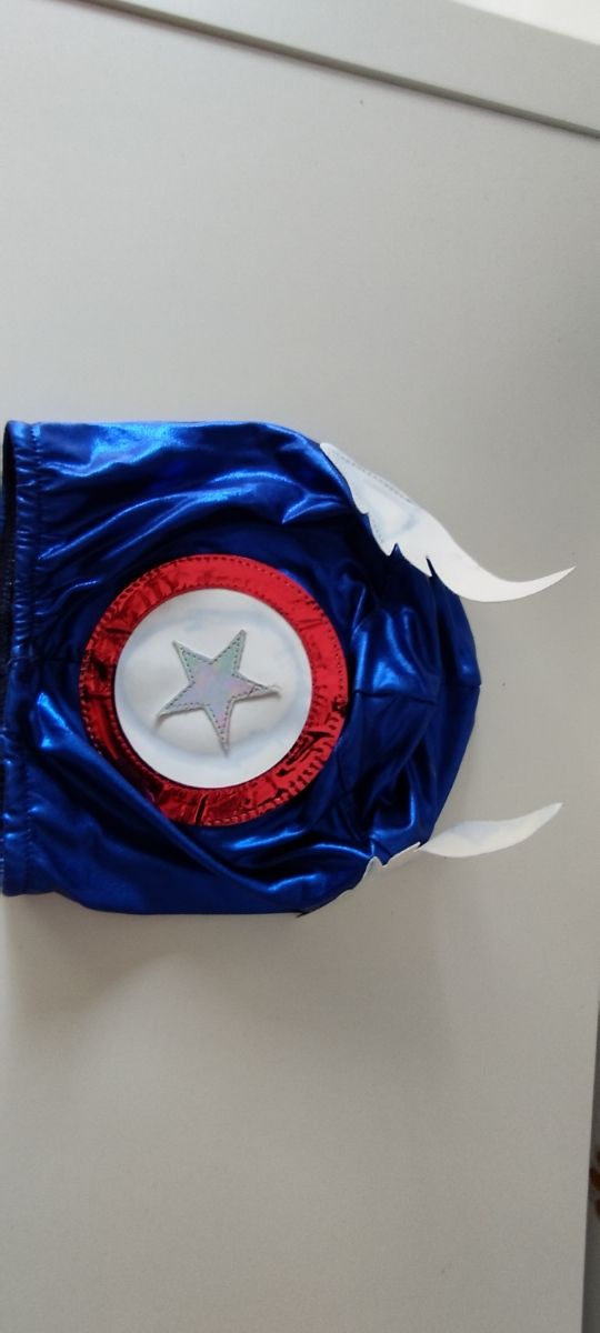 Máscara Capitán América en lycra