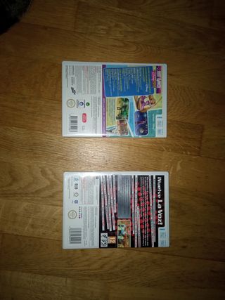 La voz y Just Dance WII