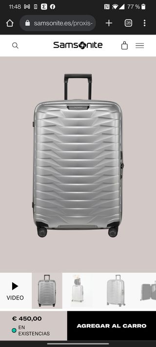 Maleta samsonite grande