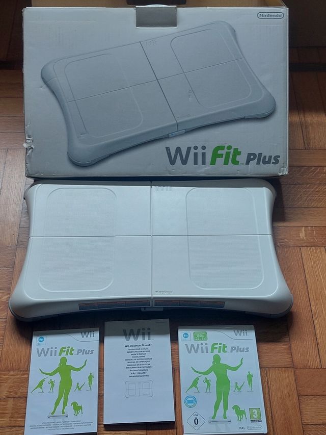 wii fit plus con balance board