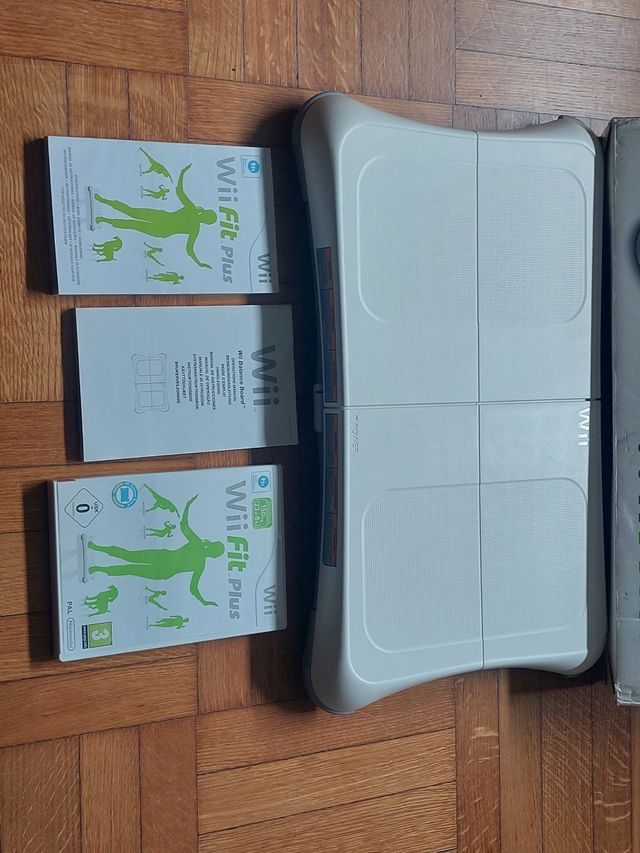 wii fit plus con balance board