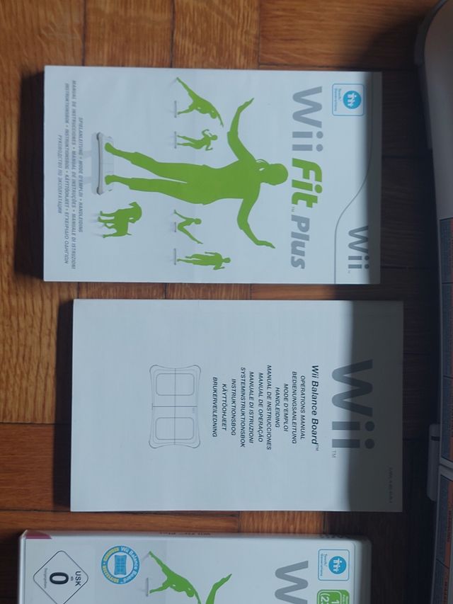 wii fit plus con balance board